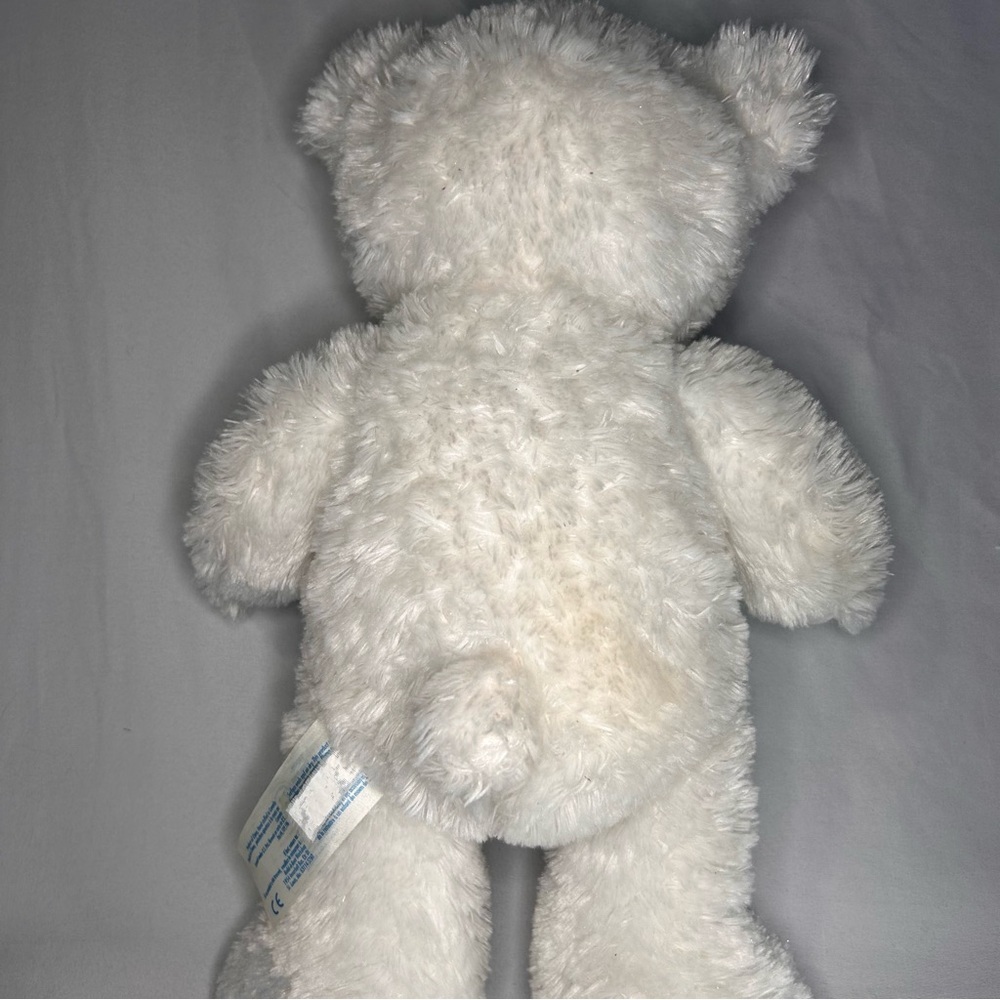 Build-A-Bear White Plush with Rainbow Accents - Picture 6 of 9